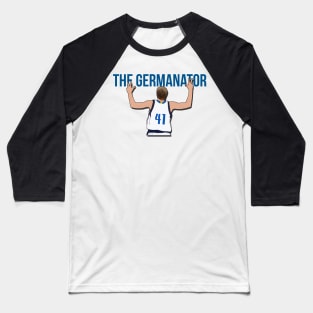 Dirk Nowitzki - The Germanator Baseball T-Shirt